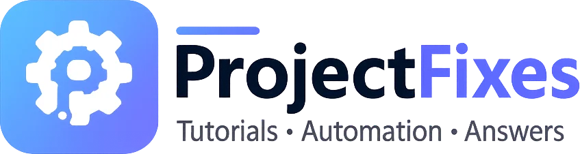 ProjectFixes